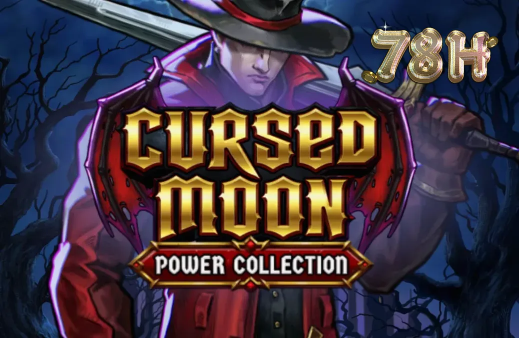 O caçador de monstros em destaque no slot Cursed Moon Power Collection